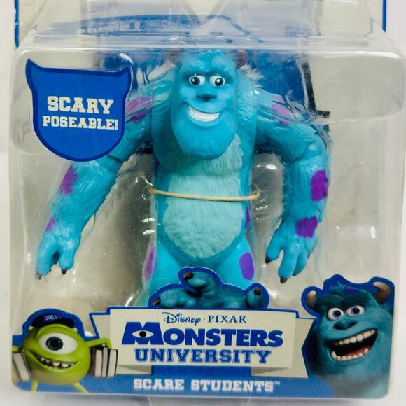 Monsters University Scare Student Sulley Action Figure Pixar disney - Picture 2 of 5